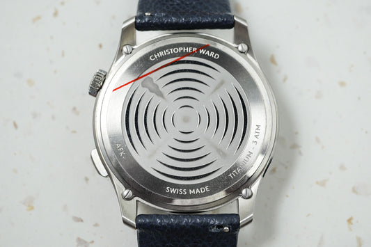 Christopher Ward Bel Canto C1 Classic Guilloche Blue Titanium 41mm C01-41APT3-T00A0 C01