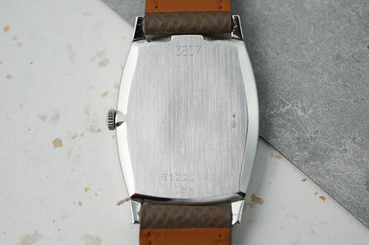 Rolex Cellini Vignette Blue in 18K Solid White Gold Manual Winding 3807