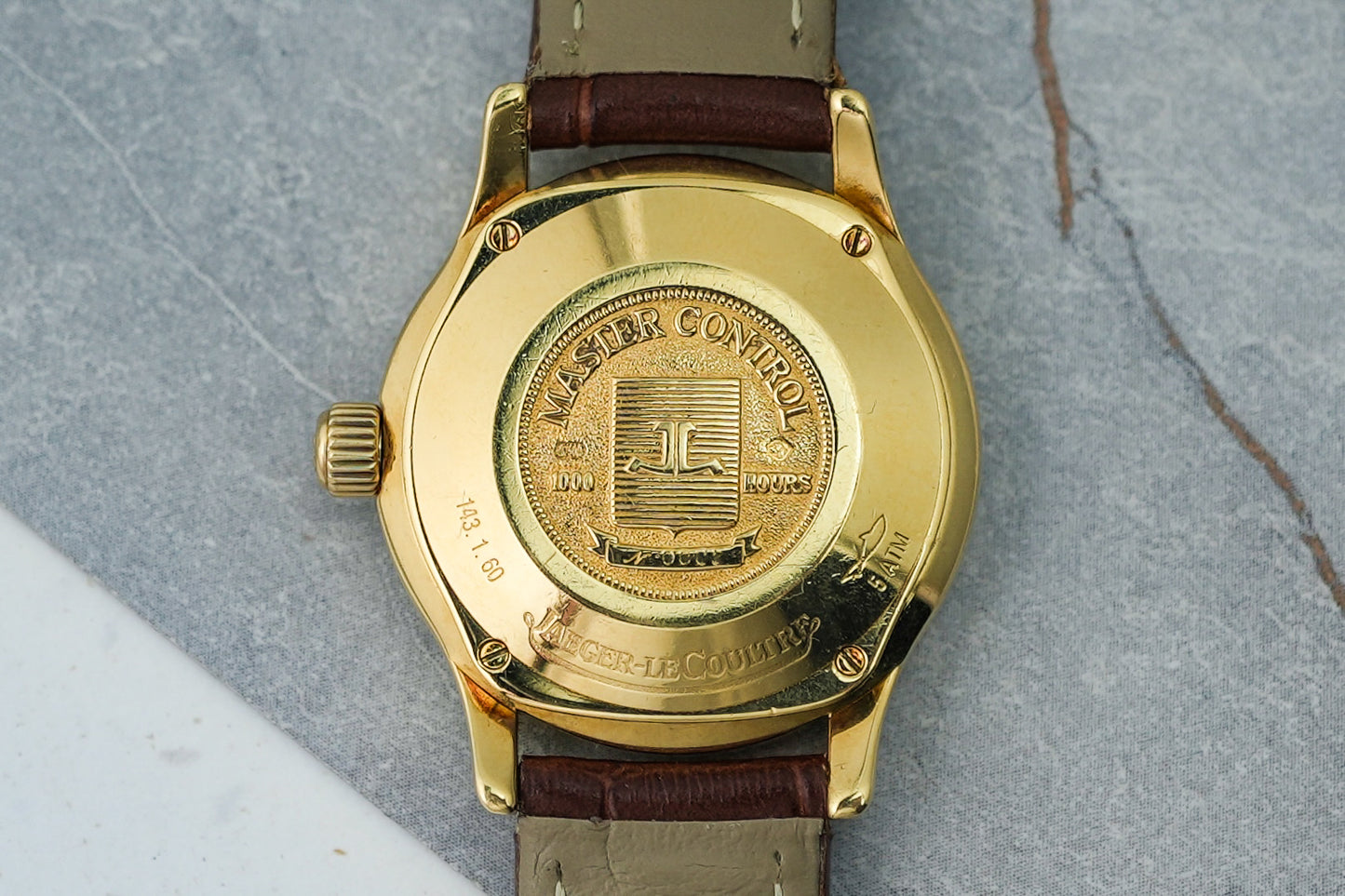 Jaeger LeCoultre JLC Master Control 27.5mm Ladies Lady in 18K Solid Yellow Gold Jaeger 143.1.60