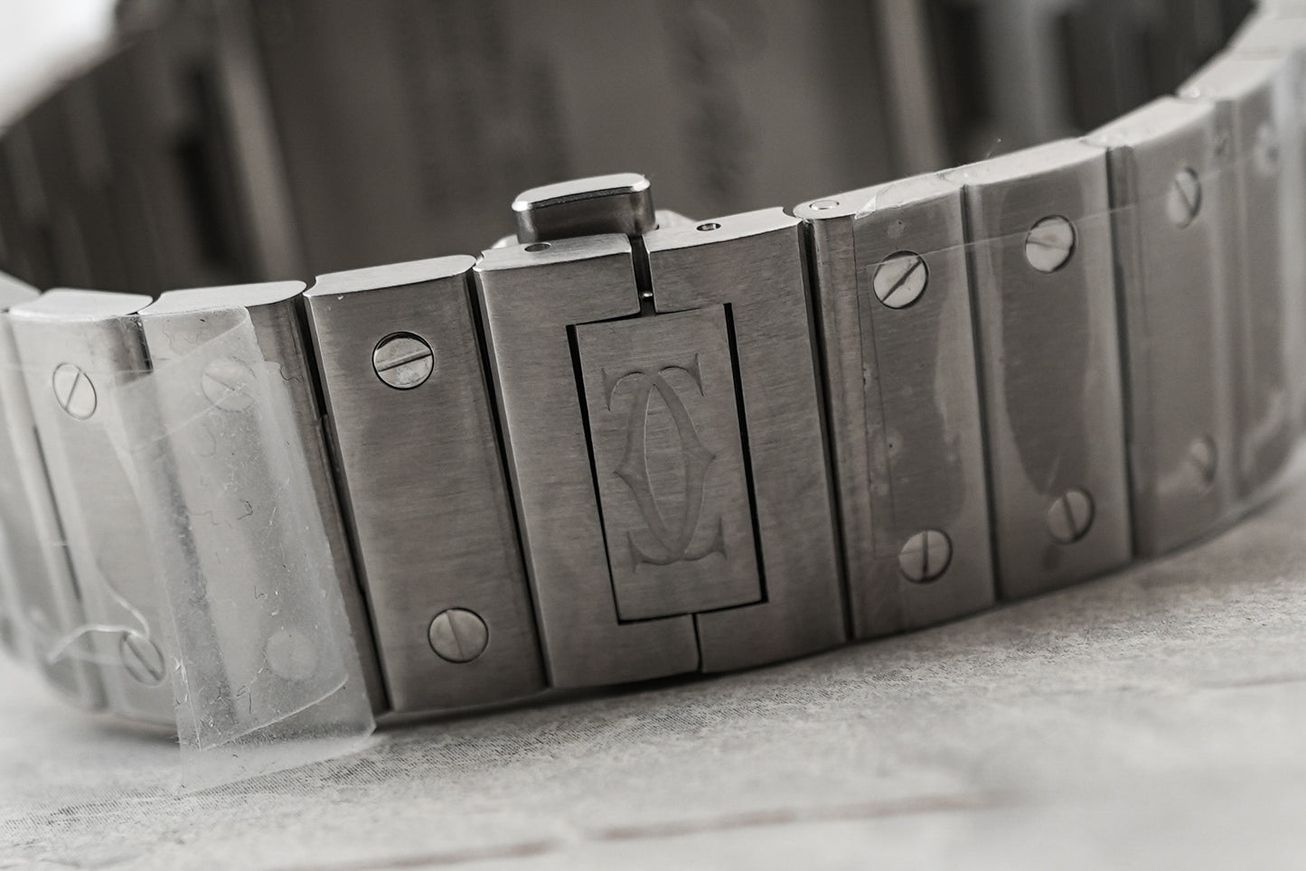 Cartier Santos De Large Grey LM ADLC WSSA0037