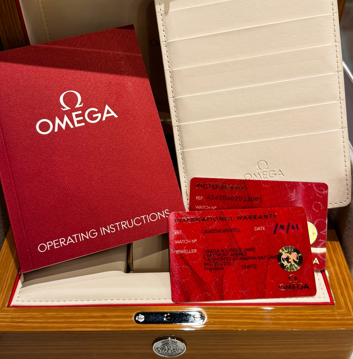 Omega De Ville Prestige Co Axial Chocolate Brown Two Tone 39.5mm 42420402013001 424.20.40.20.13.001