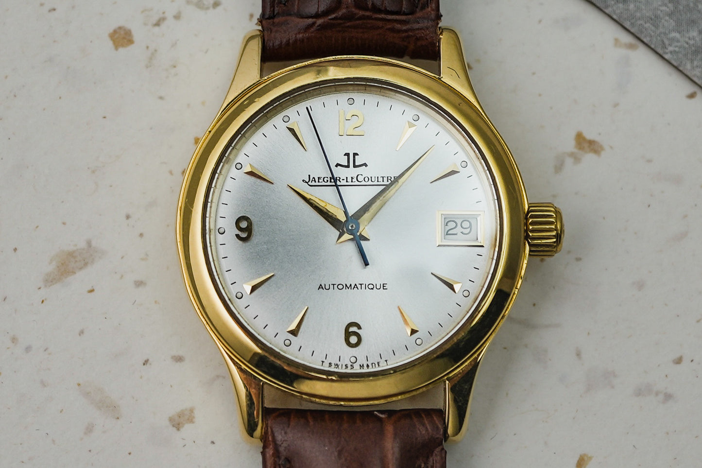 Jaeger LeCoultre JLC Master Control 27.5mm Ladies Lady in 18K Solid Yellow Gold Jaeger 143.1.60