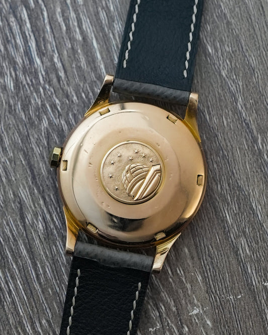 Omega Constellation Rail Track in Solid 18k Rose Gold 14393