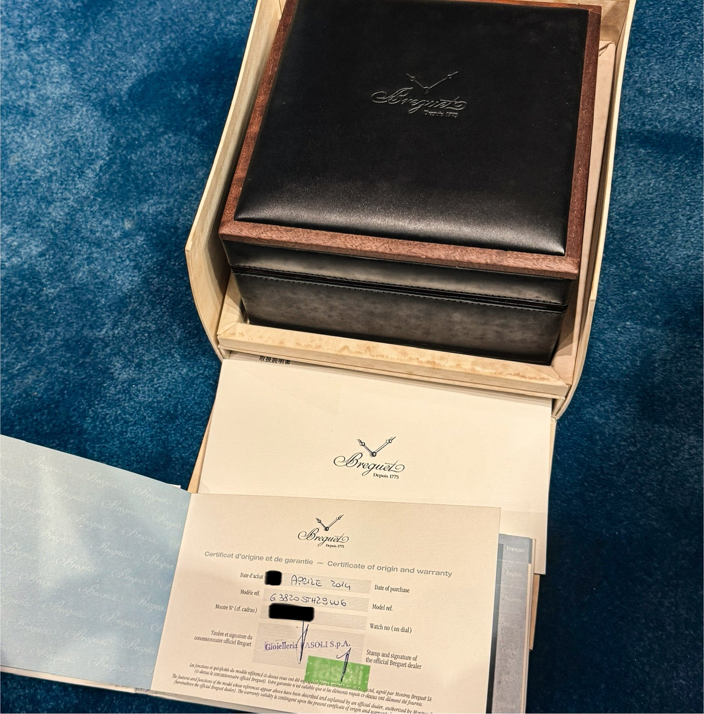 Breguet Transatlantique Date Type XX - XXI - XXII 39mm 3820 3820ST/H2/9W6