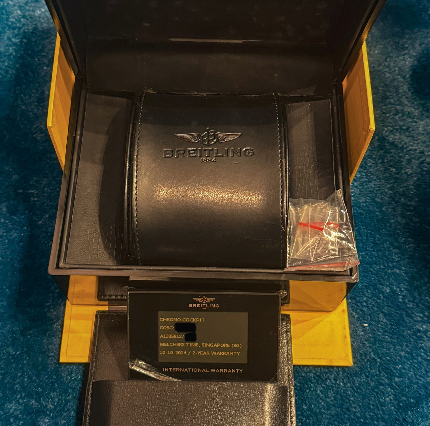 Breitling Chronomat Cockpit Chronograph Mother Of Pearl MOP Chrono 39mm a1335812/a595 a1335812