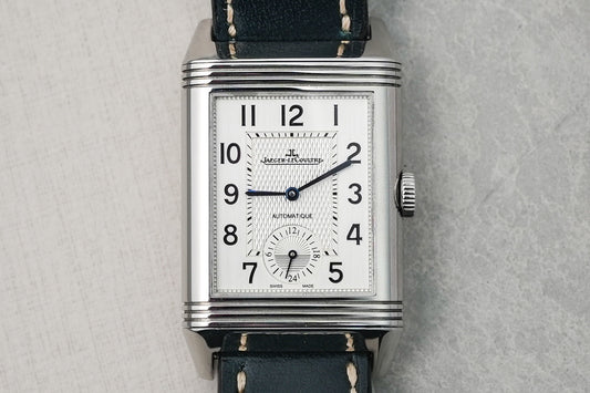 Jaeger-LeCoultre JLC Reverso Duoface Large Classic Blue Dial 215.8.S9 Q38384AB