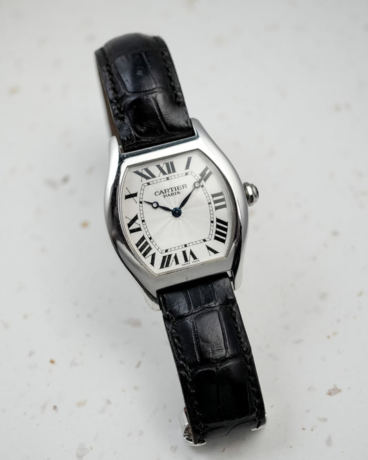 Cartier Tortue CPCP Prive Paris Collection in Platinium 2518D W1546151