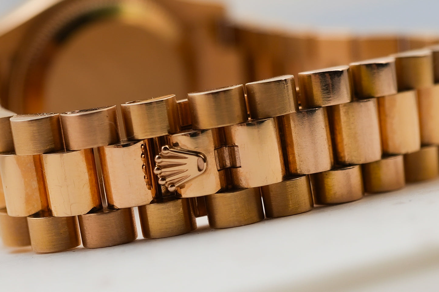 Rolex Datejust Ladies 26mm Roman Factory Diamonds Chocolate Dial in 18K Solid Rose Gold Lady 179175