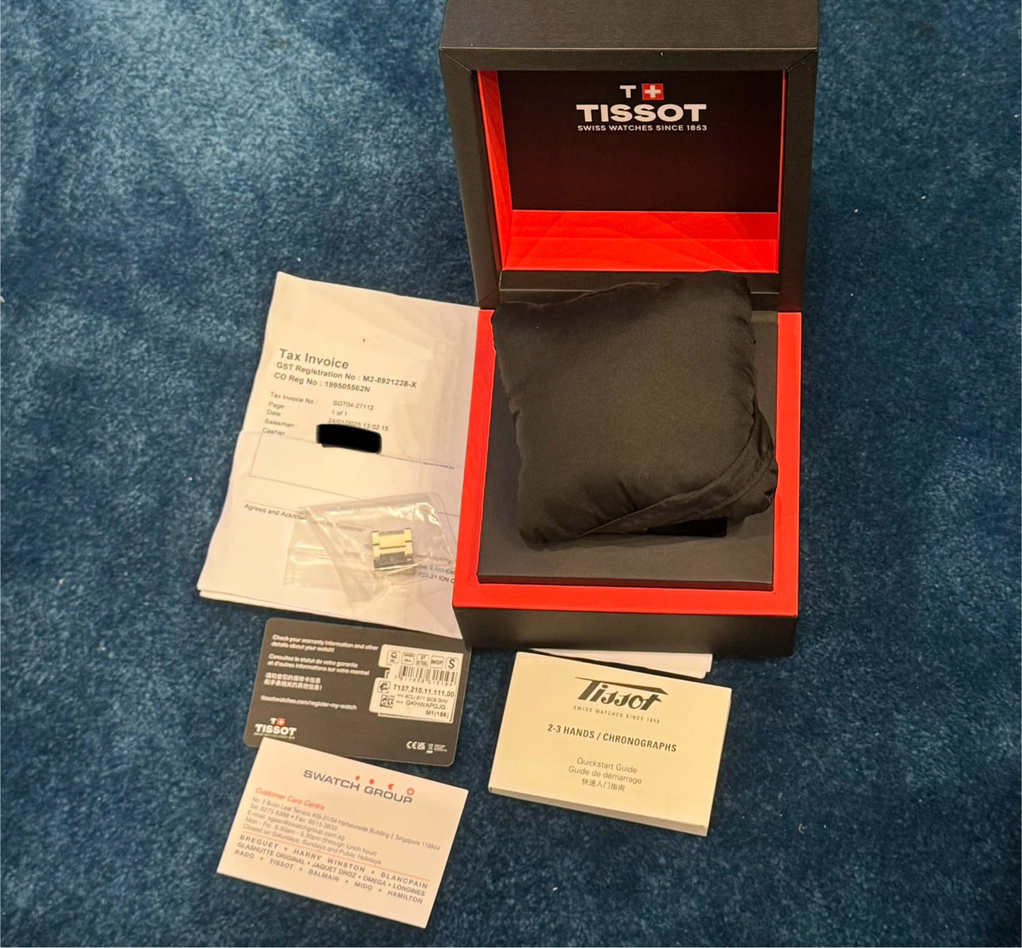 Tissot PRX Mother Of Pearl Quartz 35mm T137.210.11.111.00