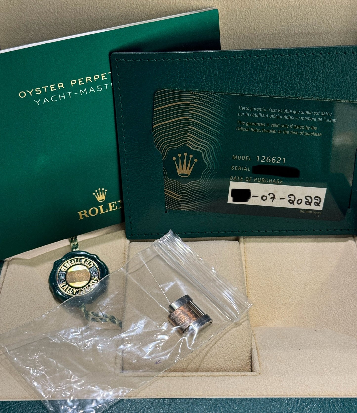 Rolex Yacht Master 40 Chocolate 40mm 126621