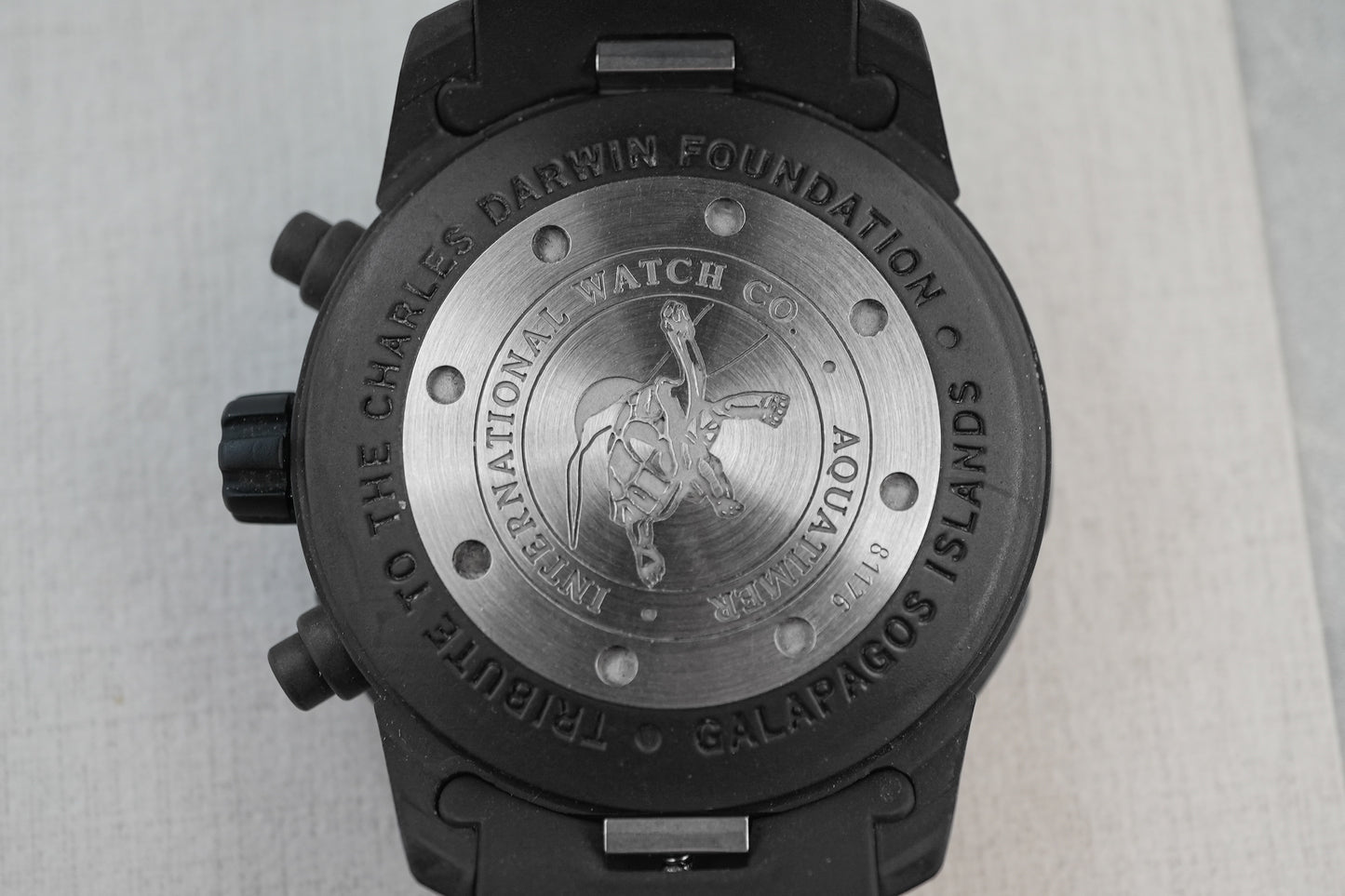 IWC Aquatimer Galapagos Chronograph Island Tribute to Charles Darwin IW376705