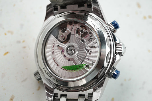 Omega Seamaster 300 Diver Chronograph Co Axial Blue 210.30.44.51.03.001 21030445103001