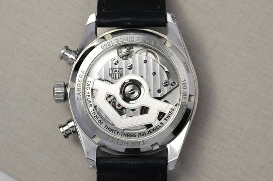 Tag Heuer Carrera Chronograph Glassbox Calibre Blue 39mm CBS2212