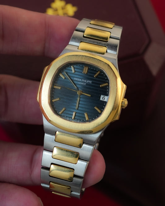 Patek Philippe Nautilus in 18K Solid Gold Blue Dial 3900 3900/1