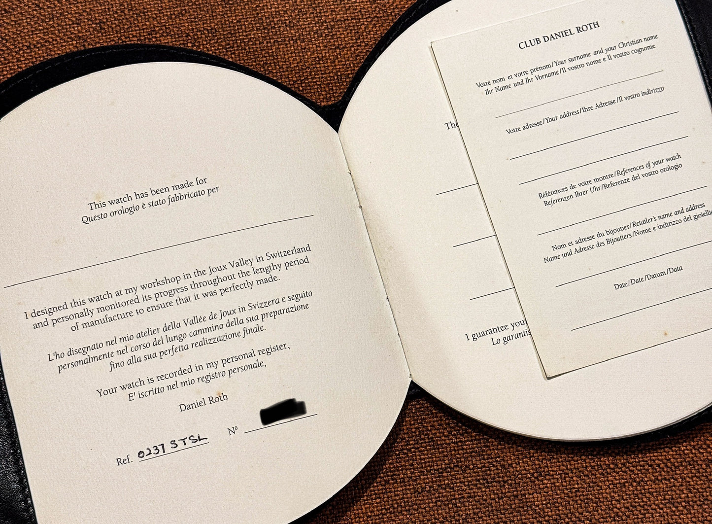 Daniel Roth GMT 0237 STSL