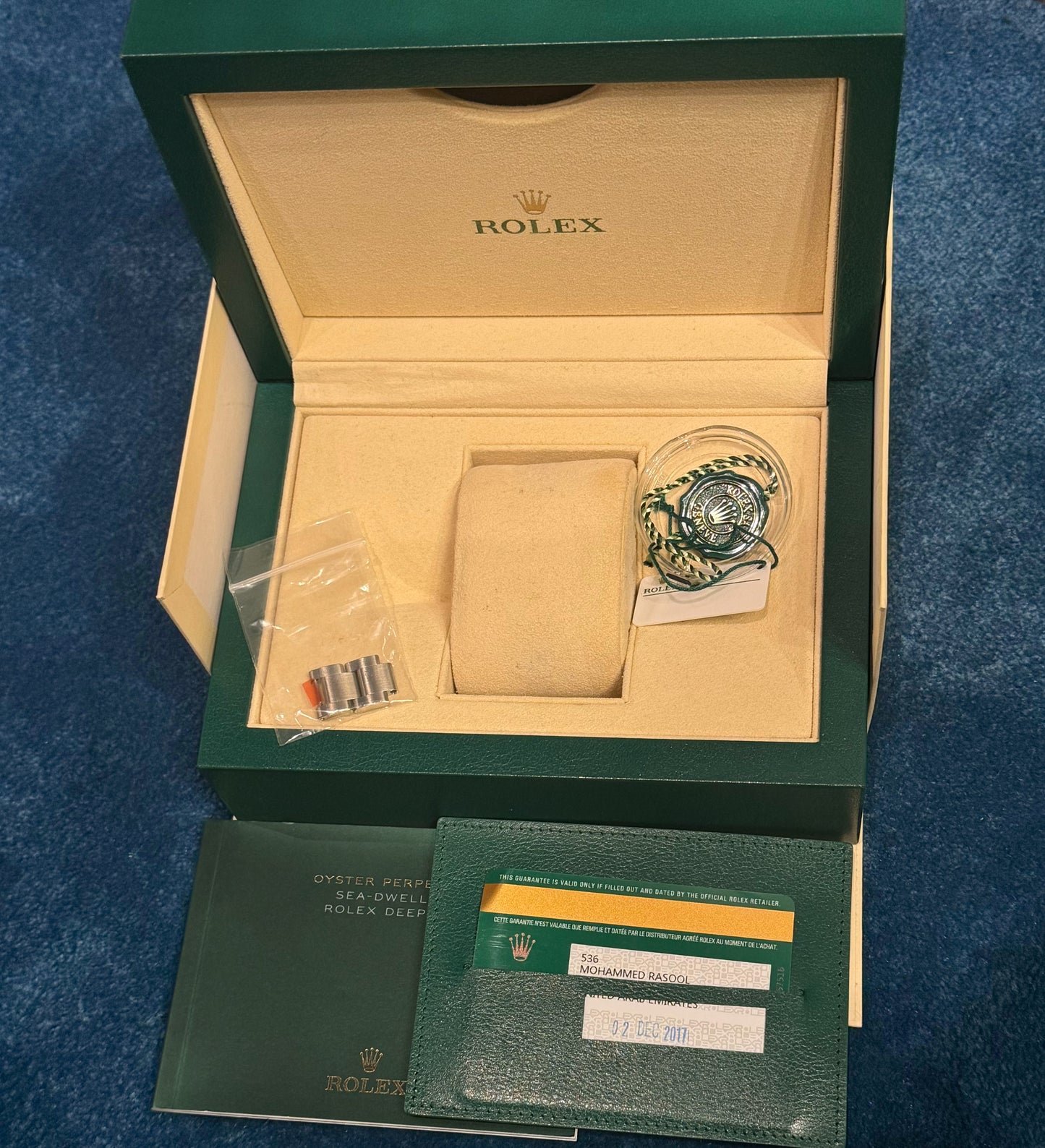 Rolex Sea Dweller James Cameron Deepsea 116660