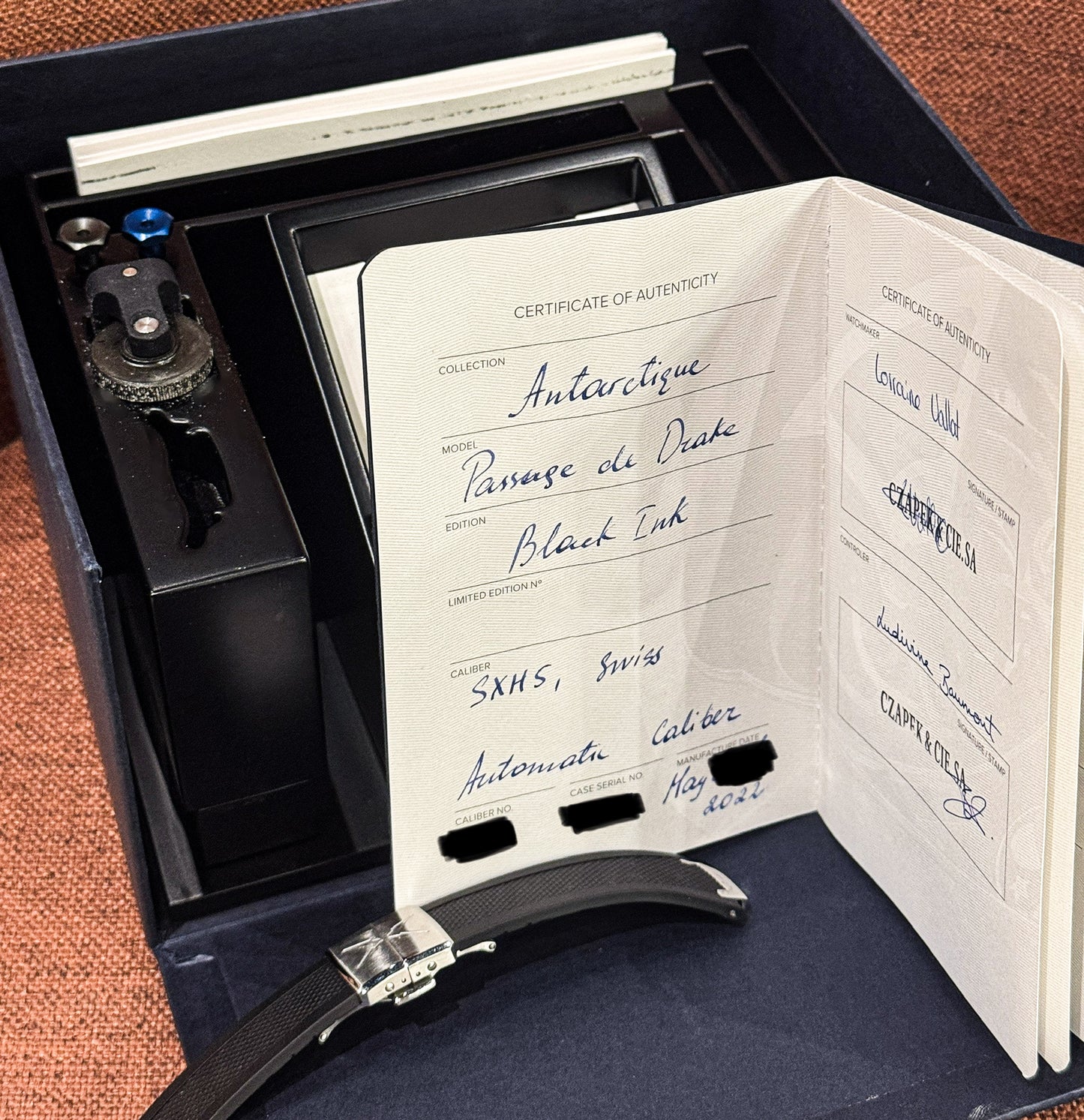 Czapek Antarctique Cie Passage De Drake Micro Rotor