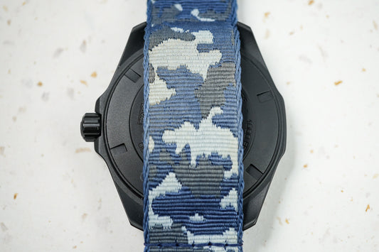 Tag Heuer Aquaracer Camouflage 300M Calibre 5 PVD Titanium WAY208D.FC8221 WAY208D