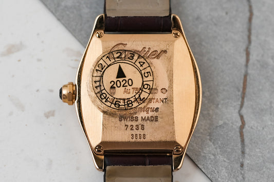 Cartier Tortue Manual Winding in 18K Solid Rose Gold SM Size 24mm W1556360 3698