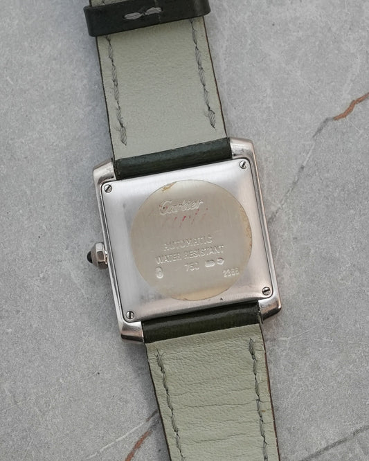 Cartier Tank Francaise in Solid 18K White Gold 2366