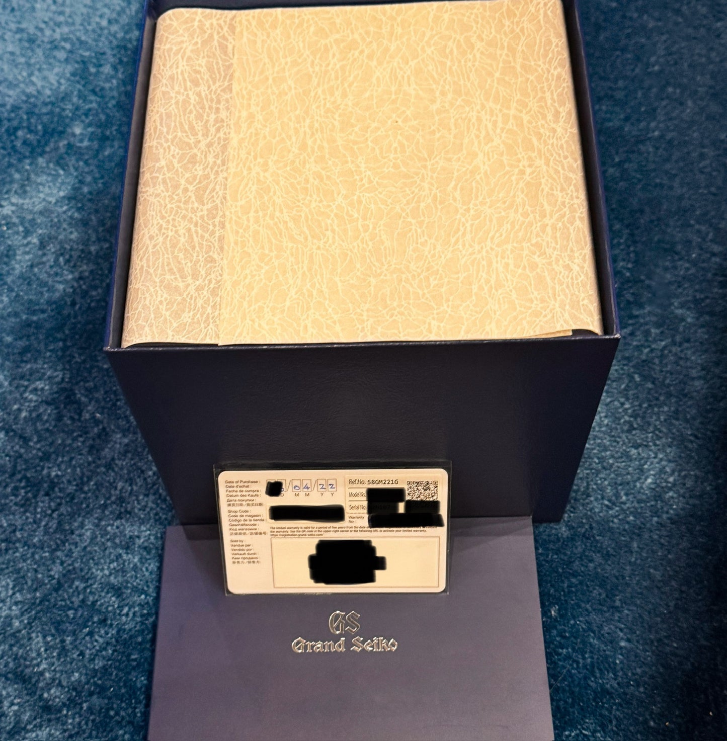 Grand Seiko GMT Elegance Collection Cream GS SBGM221 SBGM221G