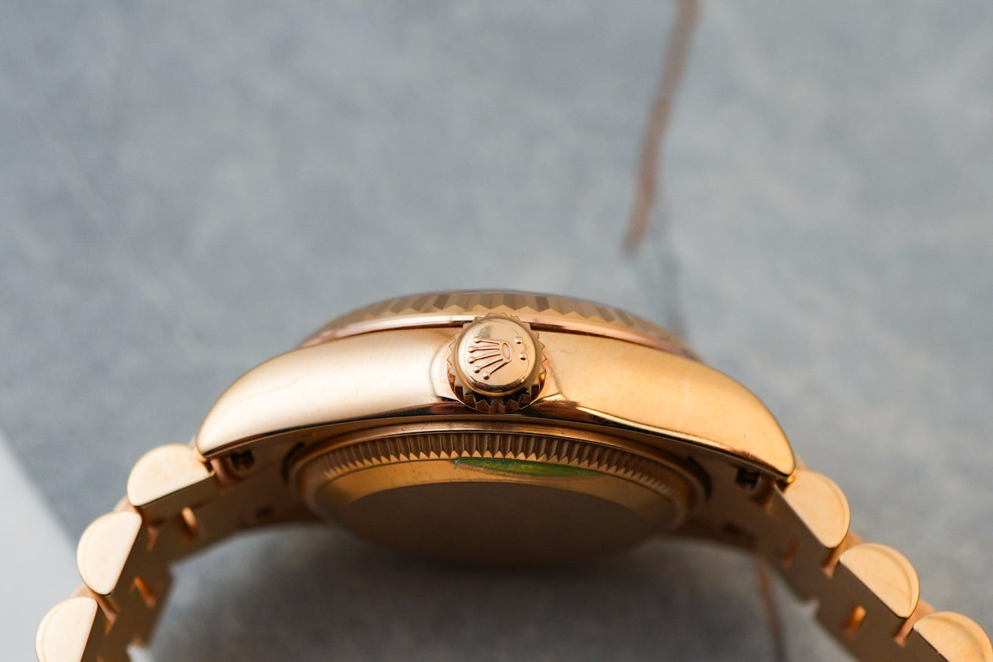 Rolex Datejust Ladies 26mm Roman Factory Diamonds Chocolate Dial in 18K Solid Rose Gold Lady 179175