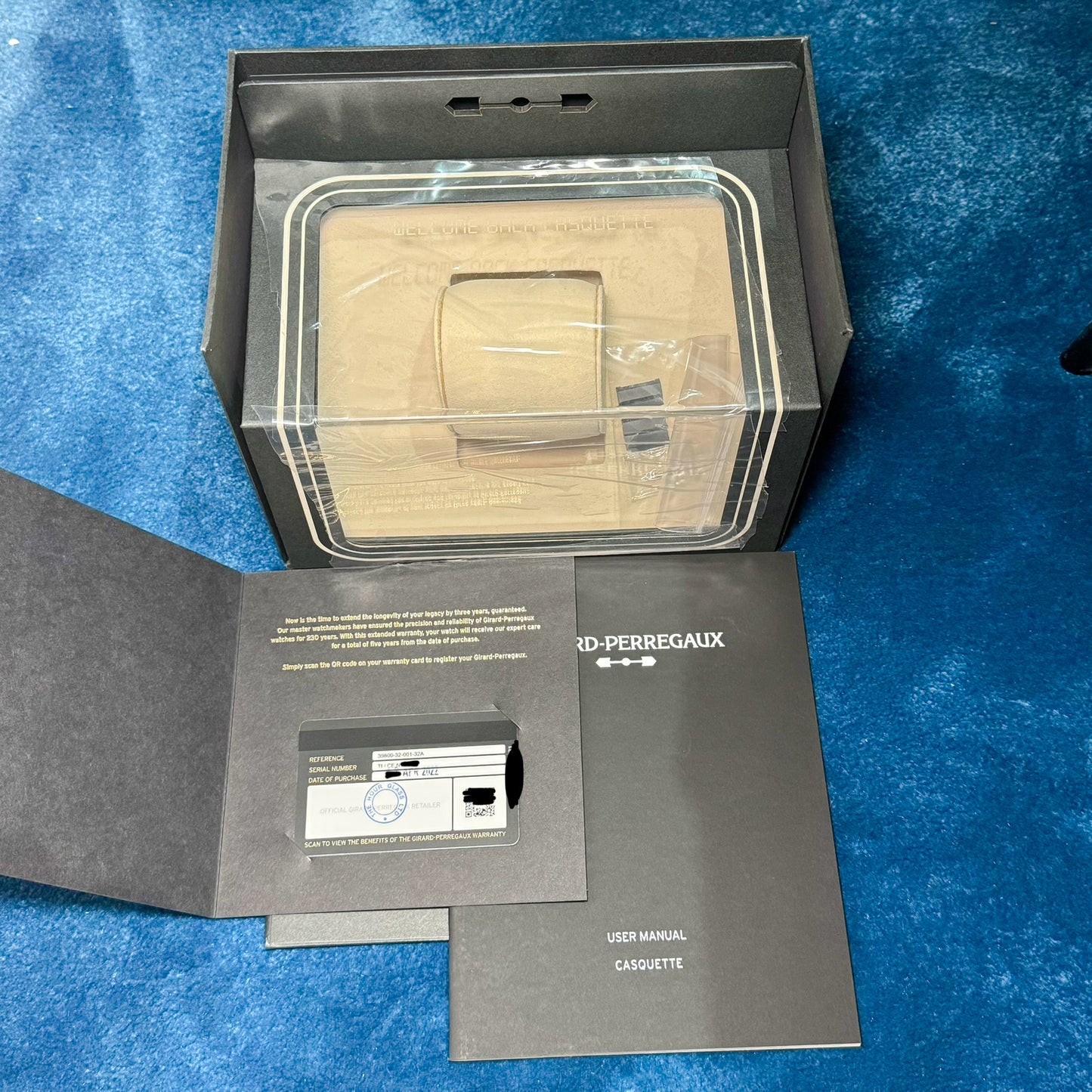 Girard Perregaux Casquette 2.0 Limited Edition 820 Pieces 39800 39800-32-001-32A