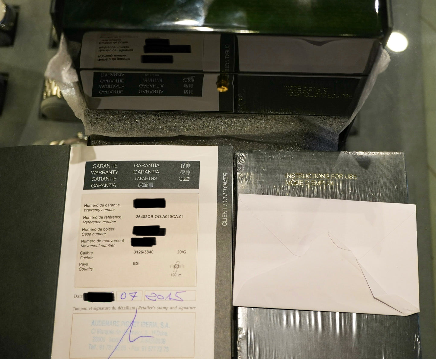 Audemars Piguet Royal Oak Offshore Chronograph Boutique Edition White Ceramic 44mm 26402CB 26402CB.OO.A010CA.01