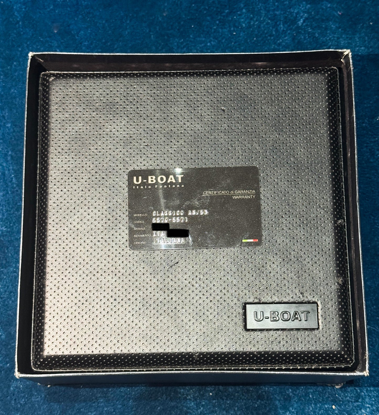 U-Boat Classico 47mm Uboat 5571 AS AS/53