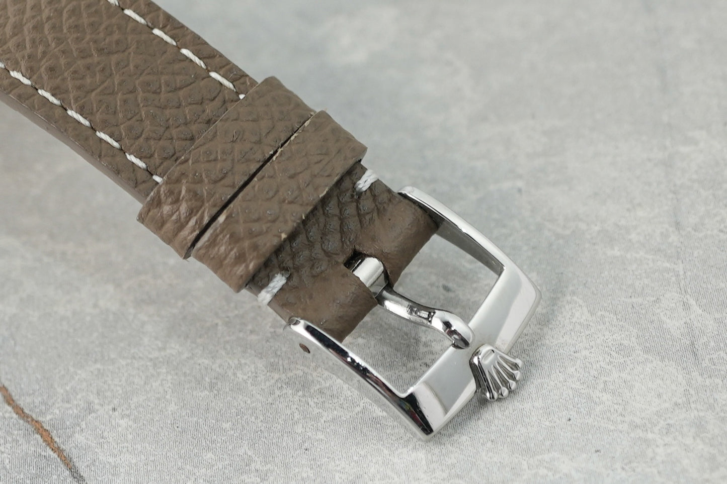 Rolex Cellini Vignette Blue in 18K Solid White Gold Manual Winding 3807