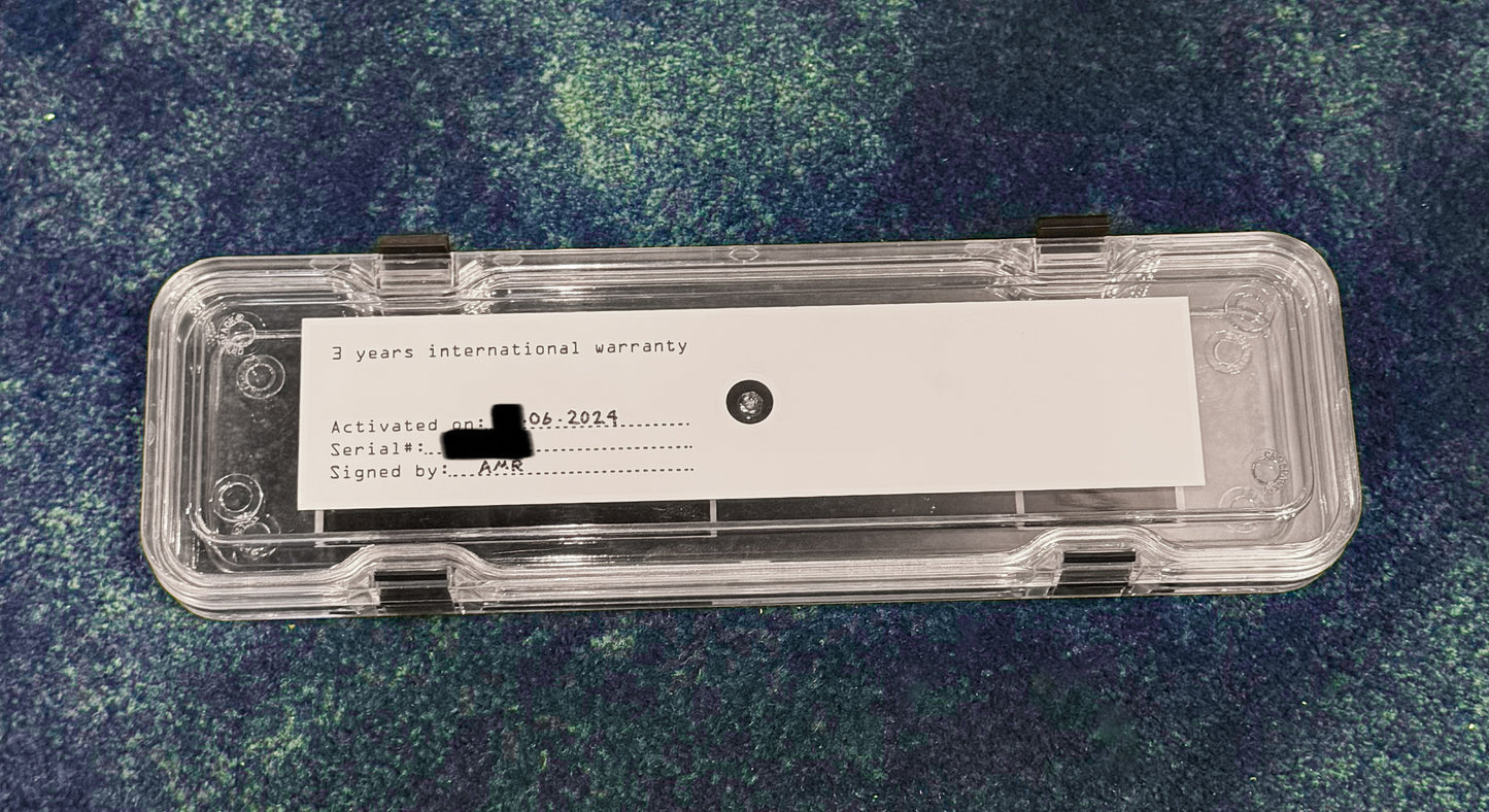 Kollokium Projekt 1 Variant B Project 01 Limited Edition Numbered 199 Pieces