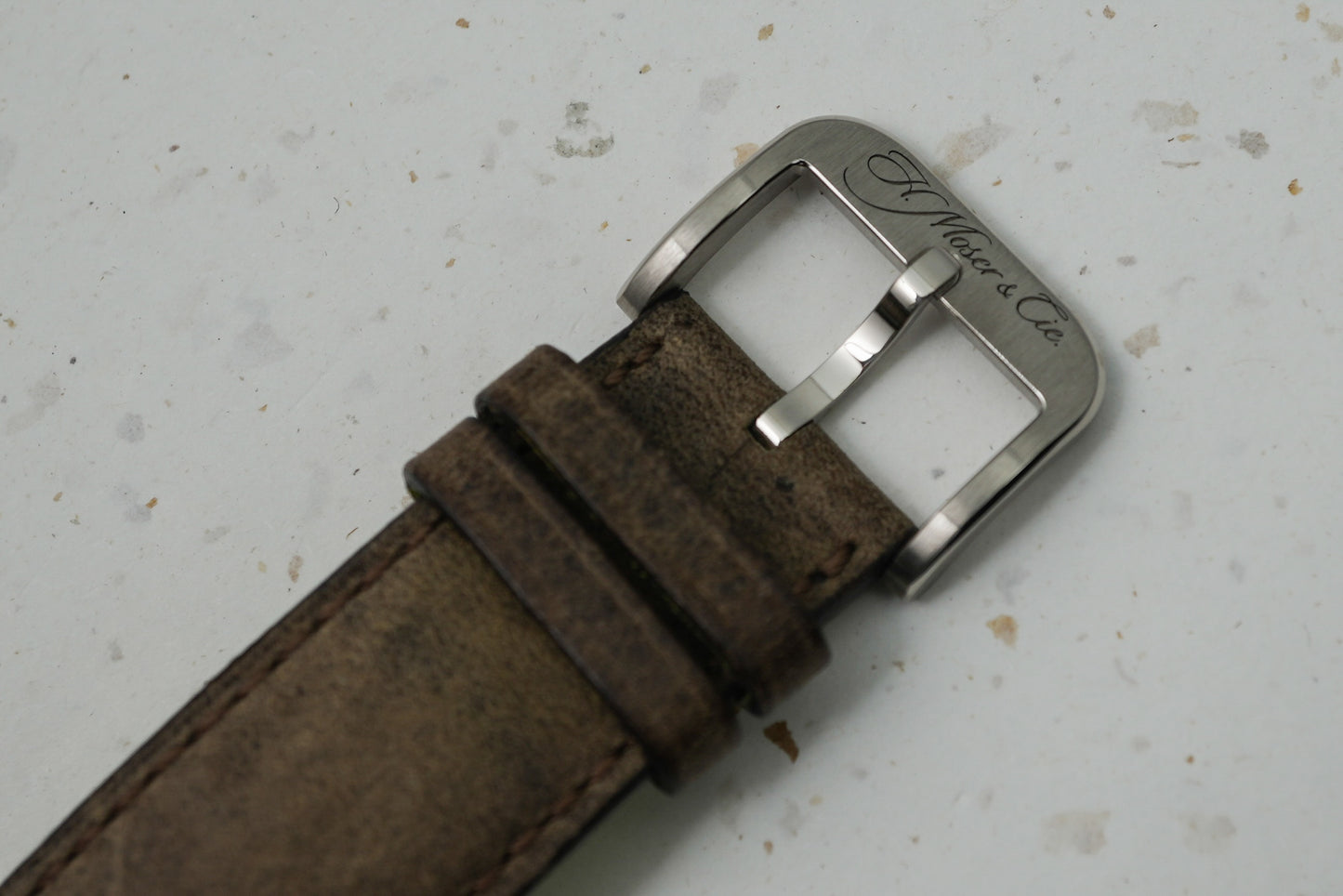 H Moser & Cie Venturer Small Seconds Green 43mm in Solid 18K White Gold 50 Pieces Limited Edition 2327-0209