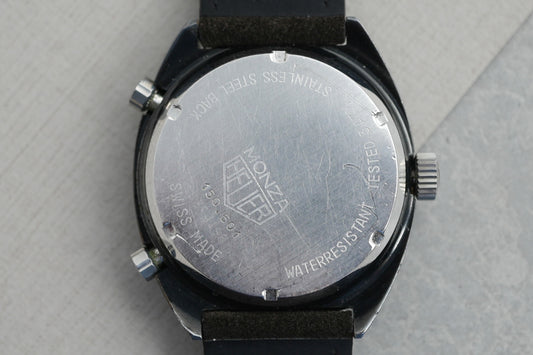 Heuer Monza Tag 39mm Black PVD 150.501