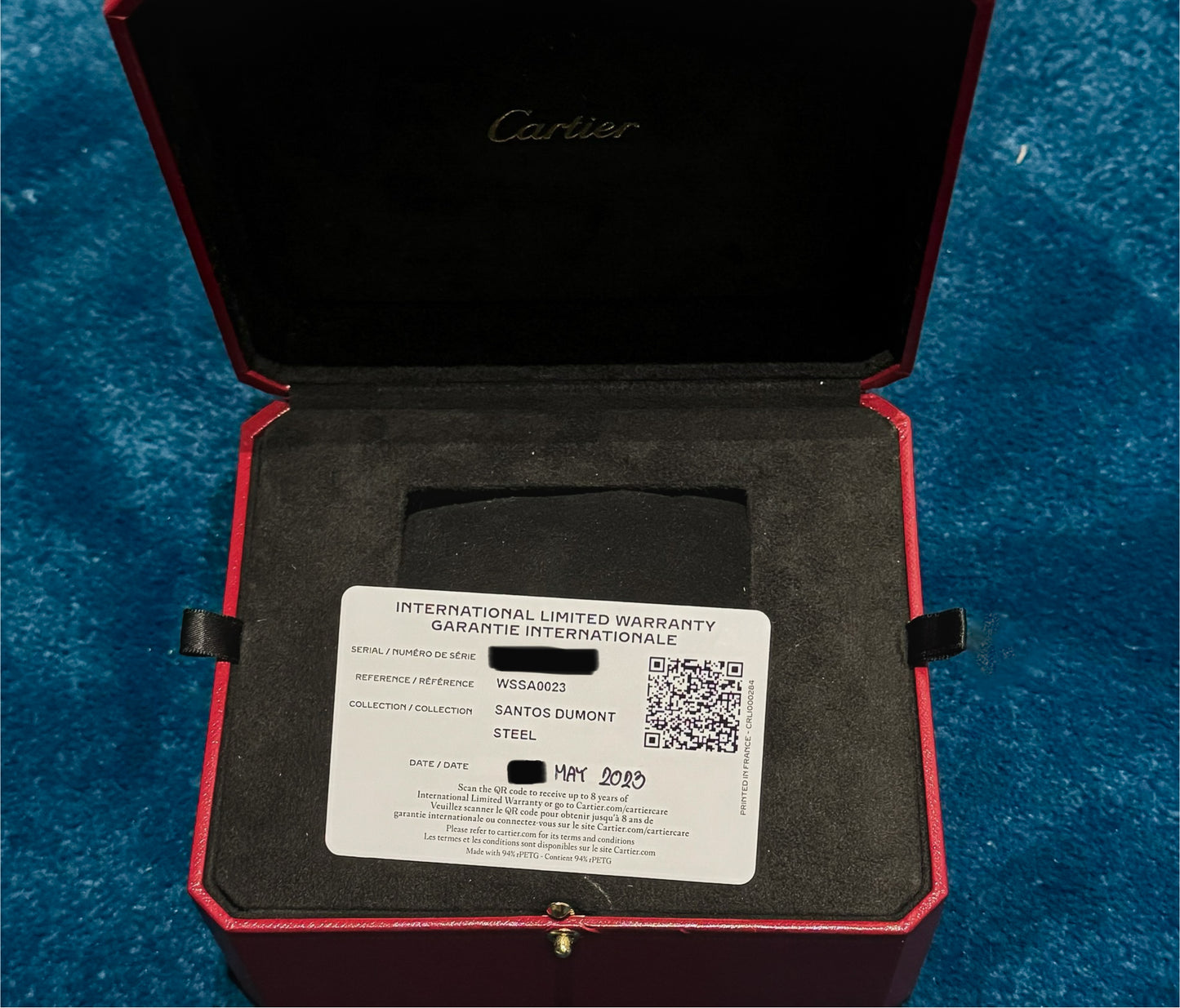 Cartier Santos Dumont Quartz Ladies 4242