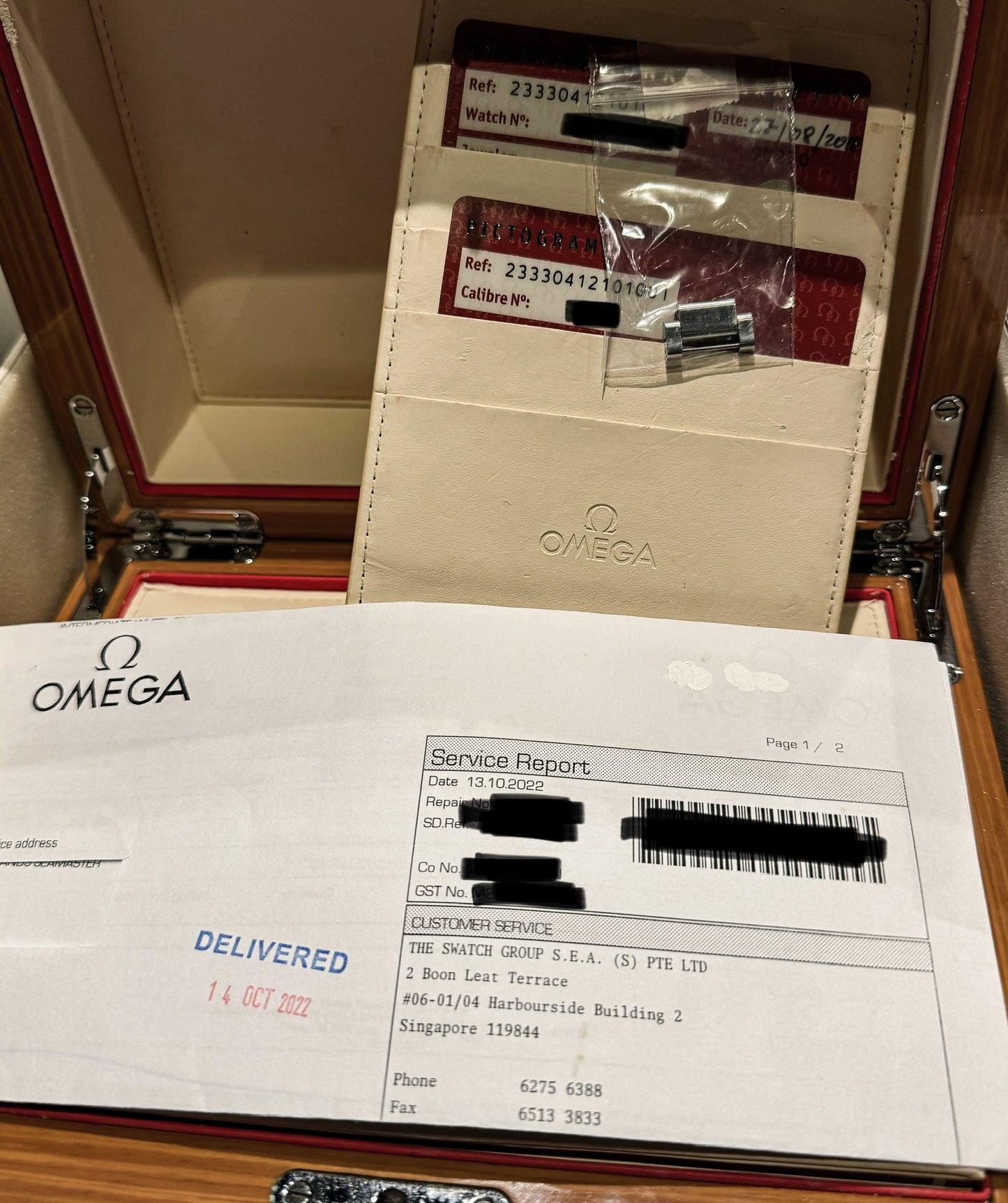 Omega Seamaster 300 Co Axial 300m 233.30.41.21.01.001 23330412101001