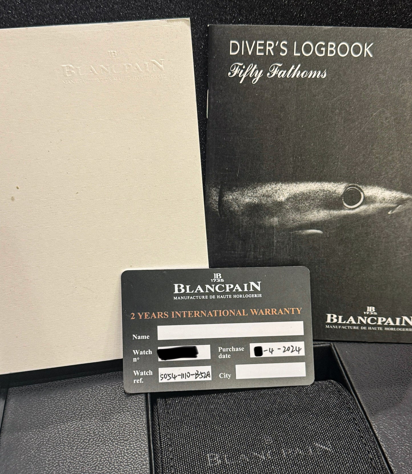 Blancpain Fifty Fathoms Bathyscape Quantieme Lune Moonphase Complete Calender 43mm 5054-1110-B52A