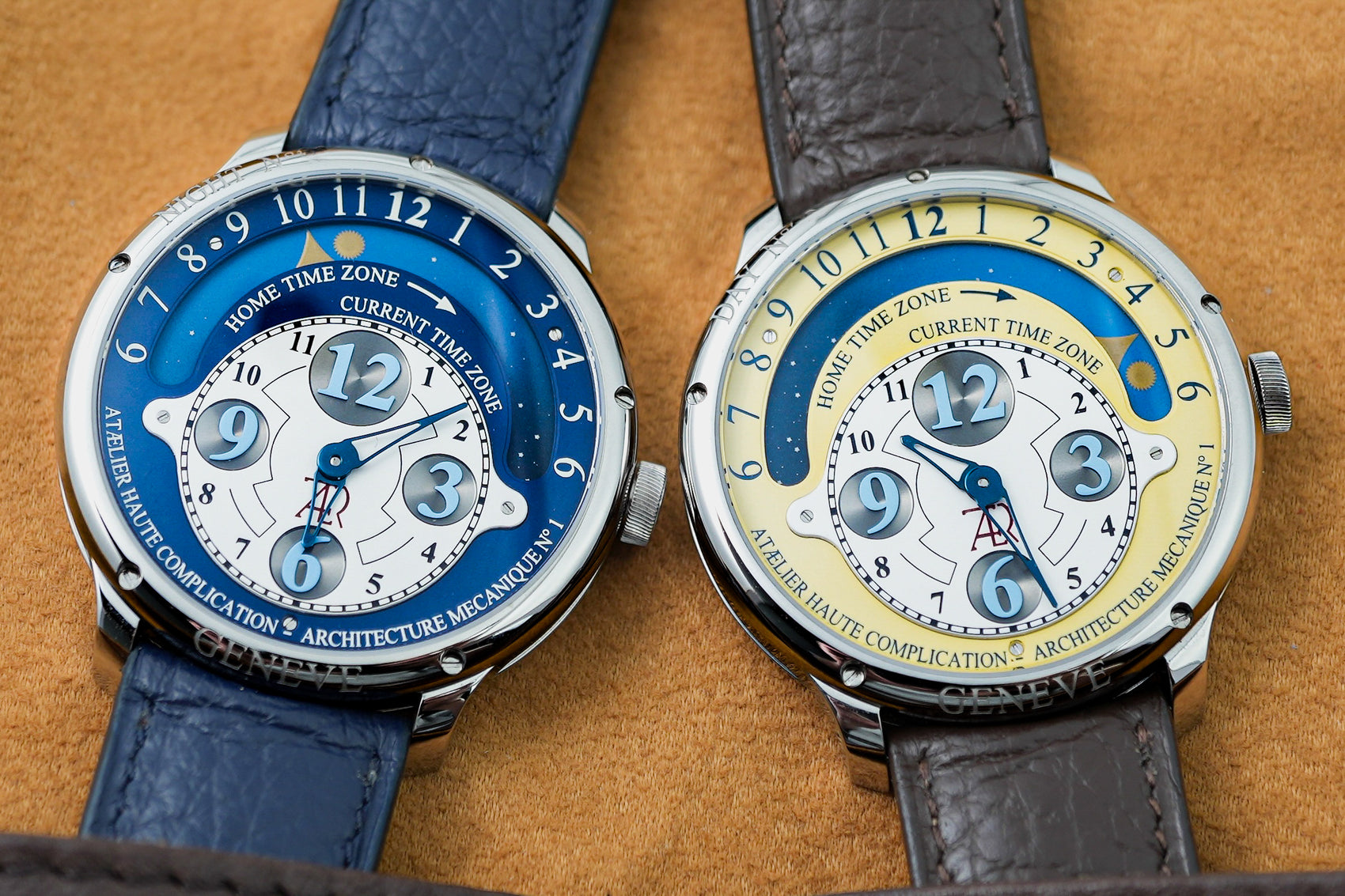 Ataelier Haute Complicate Dual Time Day and Night Limited Numbered Edition 69 Pieces