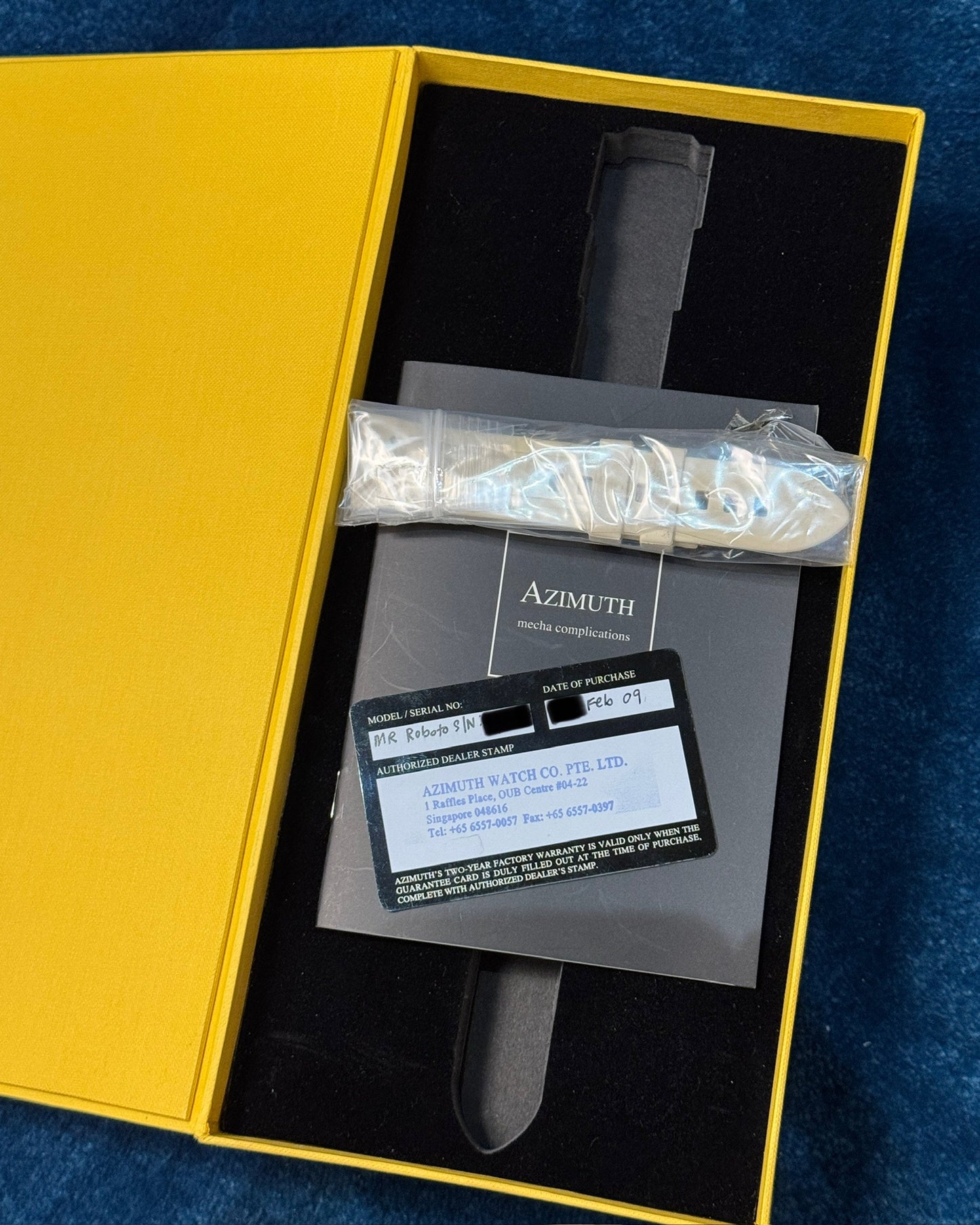 Azimuth Mr Roboto R1 Retrograde GMT