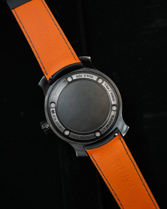Ming Watch Diver DLC Stainless Steel 40mm Titanium 18.01 H41