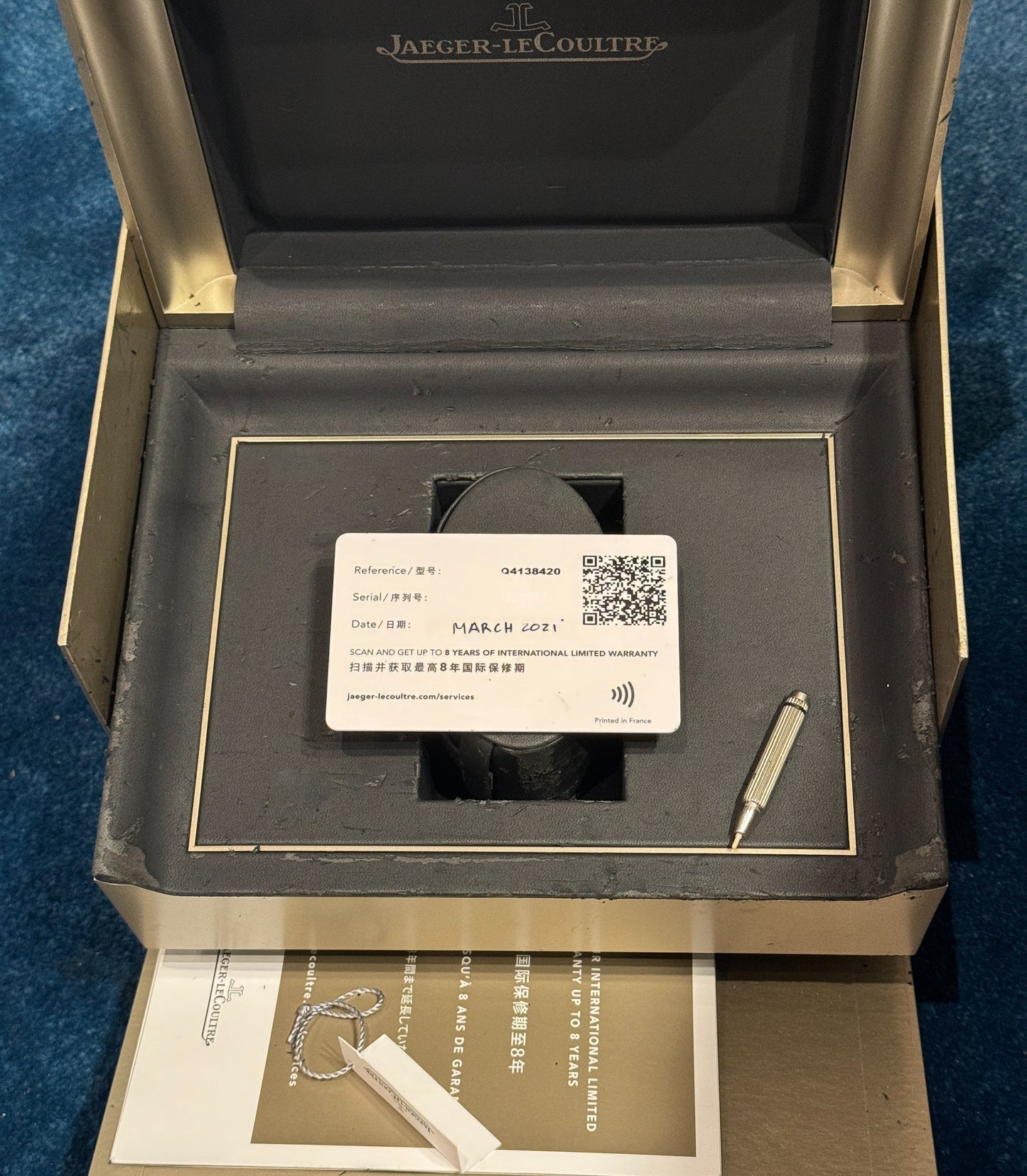 Jaeger LeCoultre JLC Master Control Chronograph Calender Coultre Q4138420