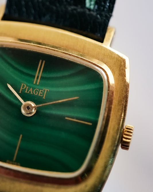 Piaget Malachite in 18K Solid Yellow Gold Manual Winding 23mm 9562