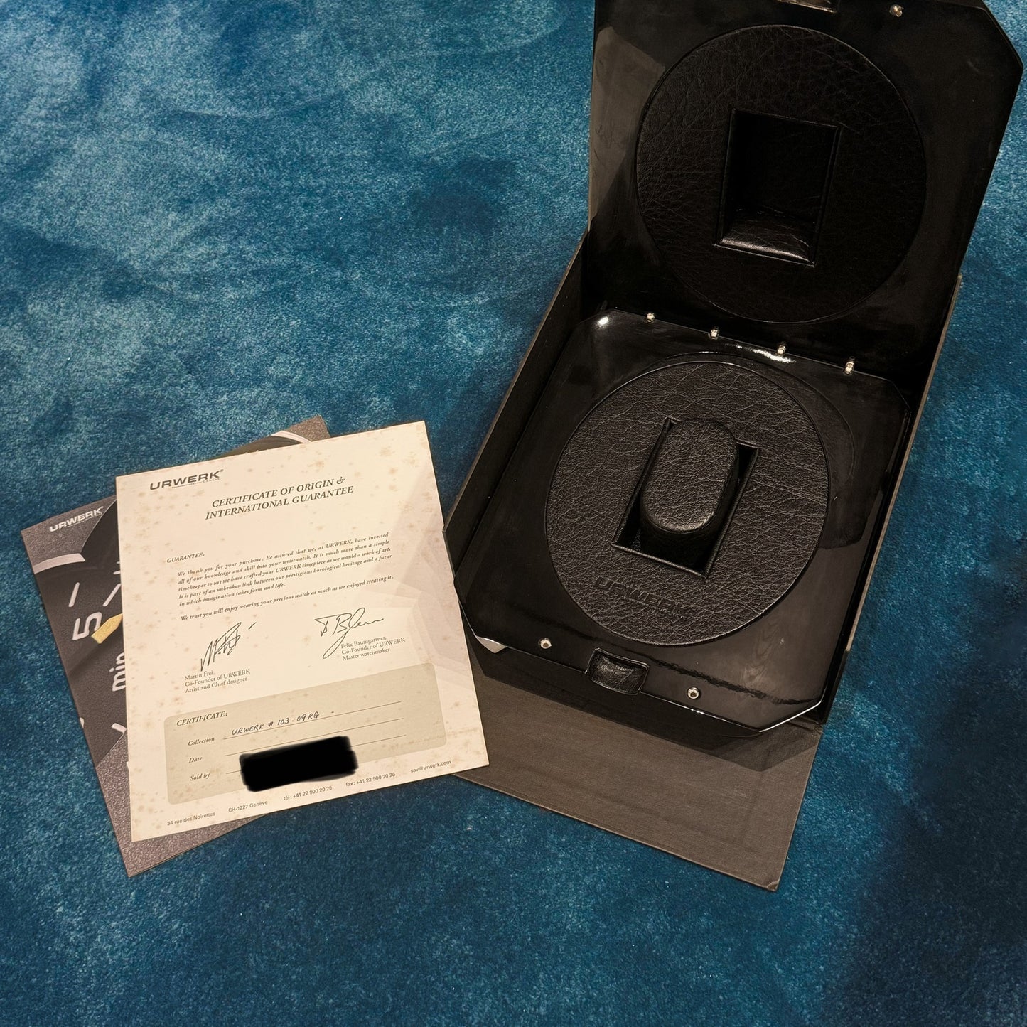 Urwerk UR103 Targa in 18K Solid Rose Gold 103.09