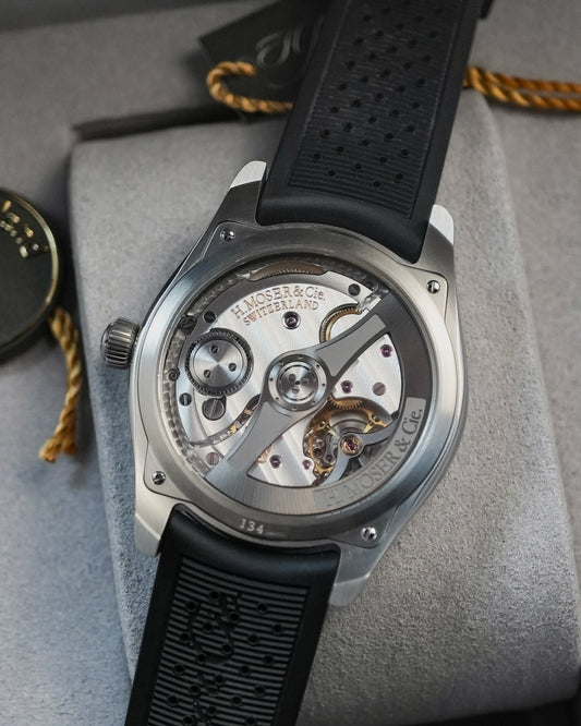 H Moser & Cie Pioneer Centre Seconds Artic Blue Fume Dial and Center 40mm 3200-1217