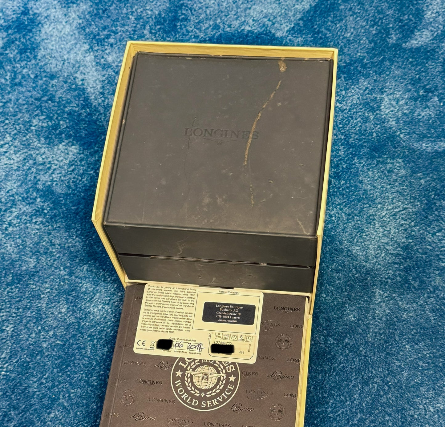 Longines Flagship Chronograph Heritage Column Wheel Automatic 40mm L2.749.4.72.2 L27494722