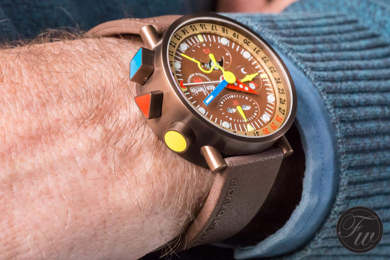 Colorful fun watch by luxury hunts