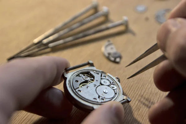 repairing of a vintage watch