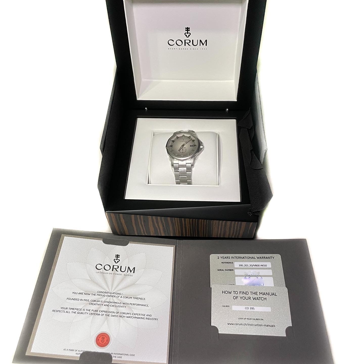 Corum Admiral’s Cup 42 Limited Edition 100 pieces Ref: 395.201.20/V800 AK50