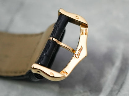 Cartier Tank Solo Large LM in 18k Yellow Gold Quartz 3167