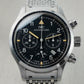 IWC Pilot Chronograph Tritium Meca Quartz 36mm JLC Jaeger Movement IW3741 IW374101