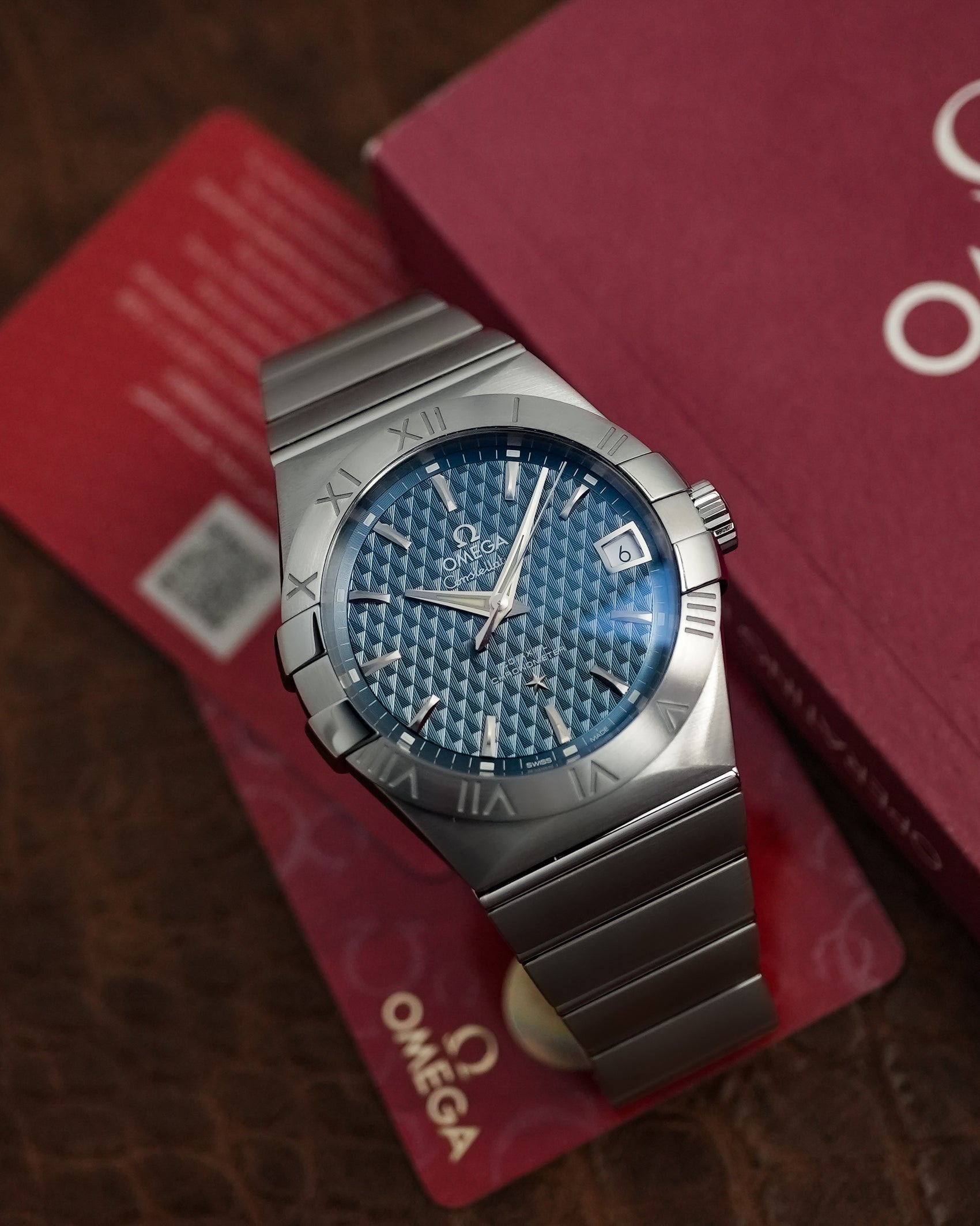 Omega Constellation Men 38mm Blue 123.10.38.21.03.001